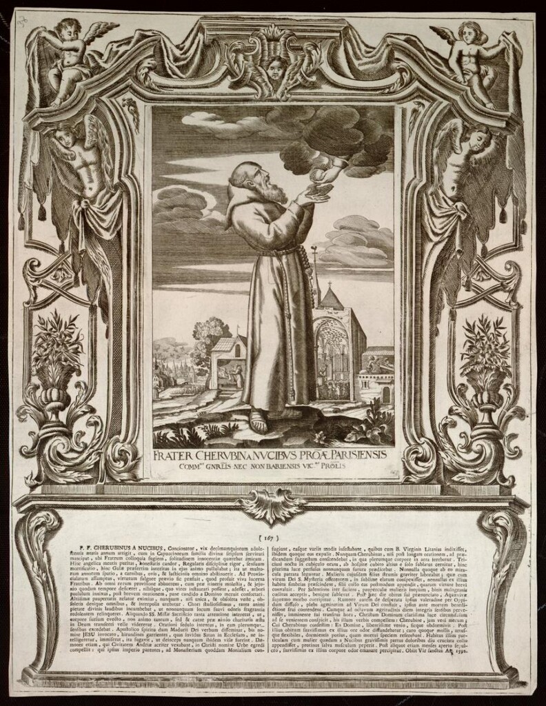Miniatura de Fray Querubín de Nuces (O.F.M. Cap.)