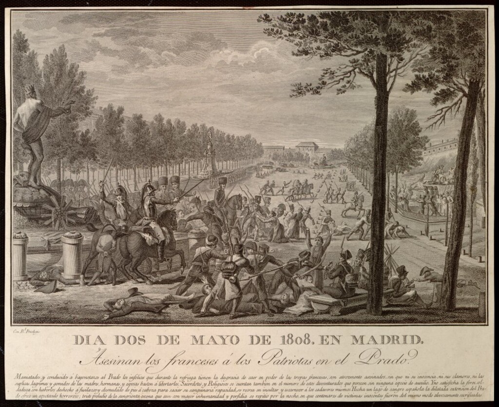 Miniatura de Sucesos del Dos de Mayo de 1808 en el Prado