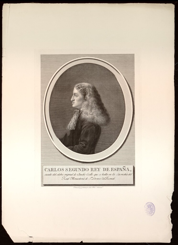 Miniatura de Retrato de Carlos II