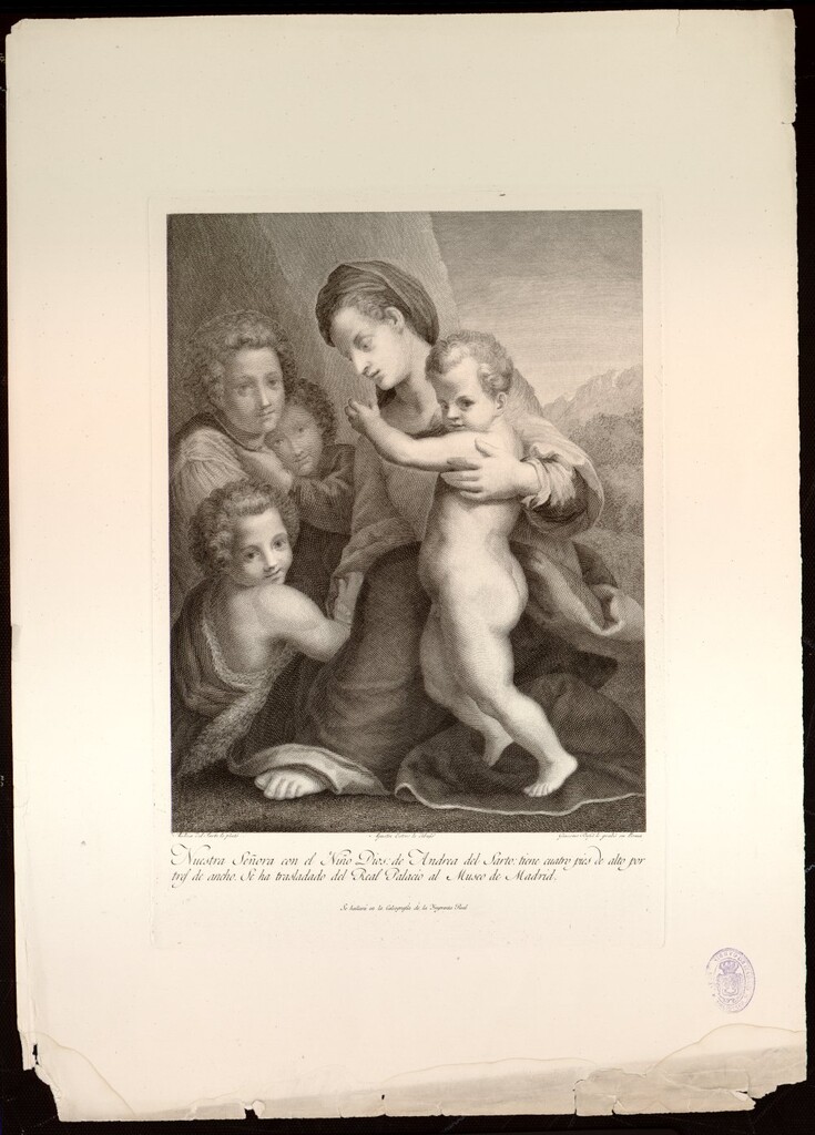 Miniatura de Nuestra Señora con el Niño Jesús