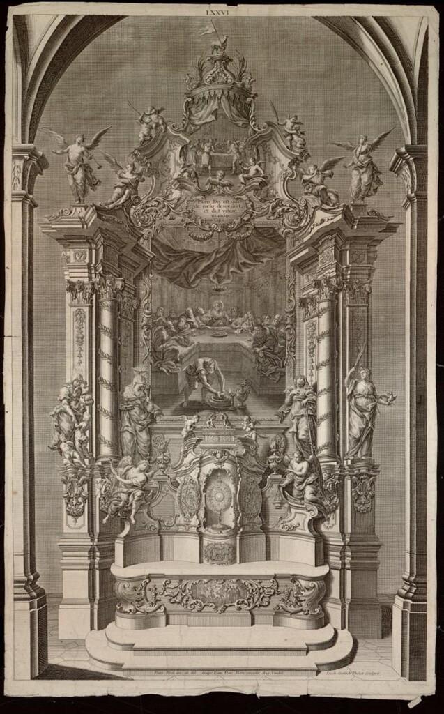 Miniatura de Altar del Santísimo Sacramento