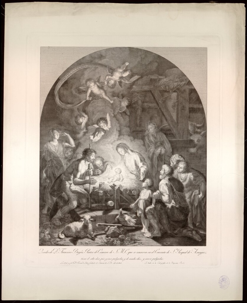 Miniatura de Nacimiento de Jesús