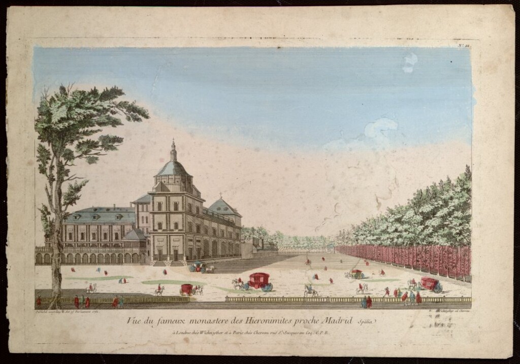 Miniatura de El palacio de Aranjuez (Madrid)
