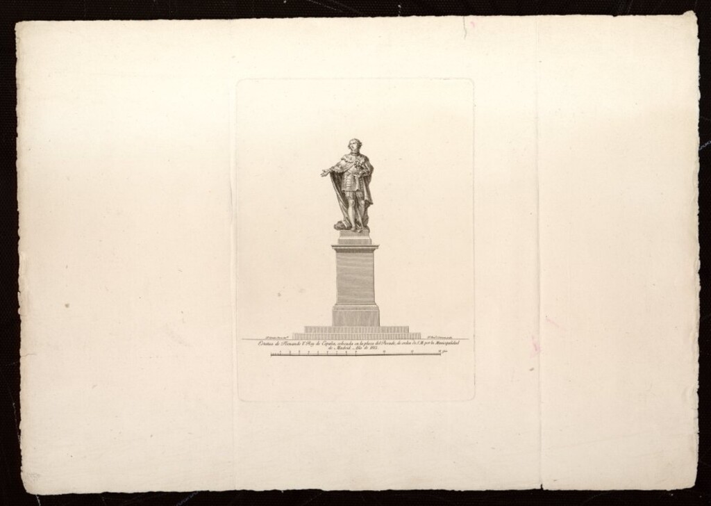 Miniatura de Estatua de Fernando V