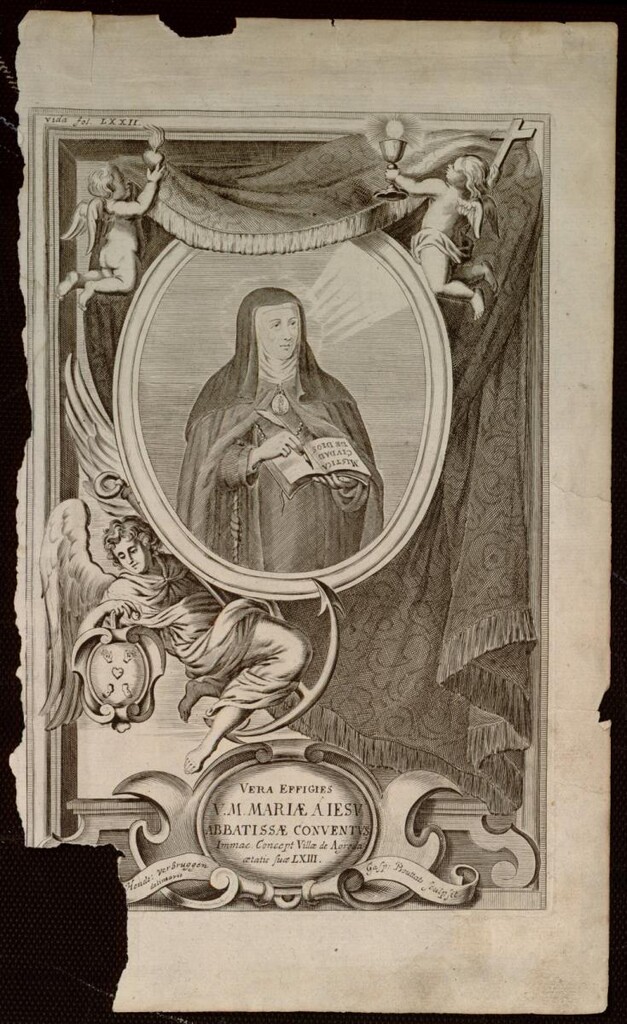 Miniatura de La Venerable María Jesús de Agreda