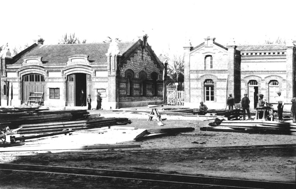 Miniatura de Puesto de Incendios y Portería del Matadero Municipal