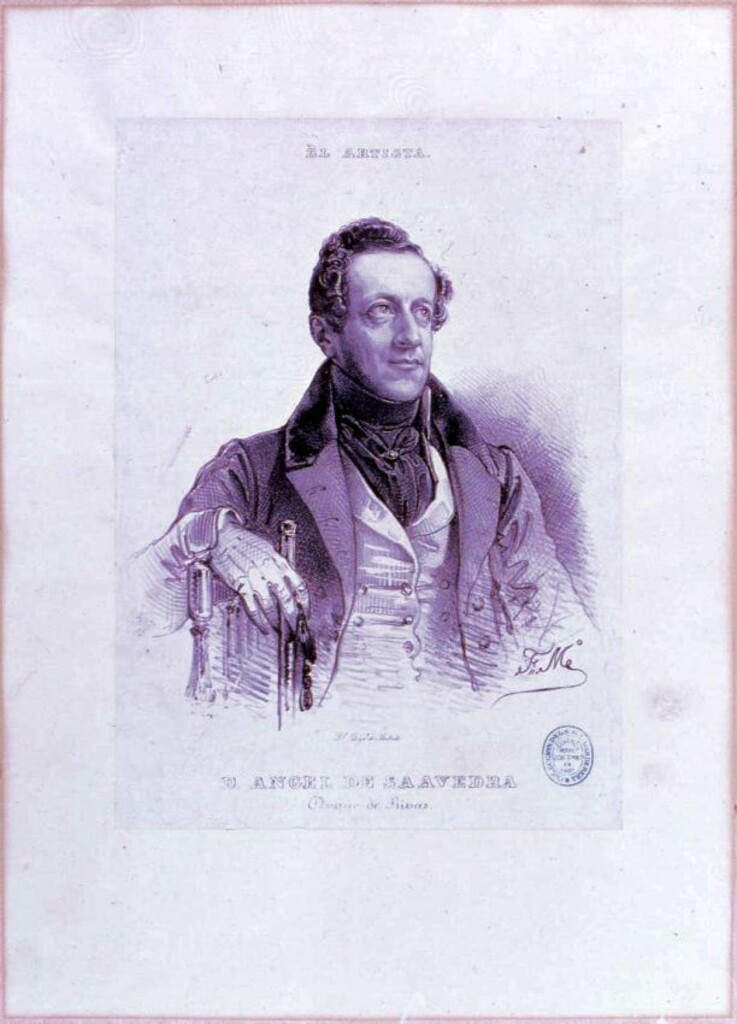 Miniatura de Angel Saavedra, duque de Rivas