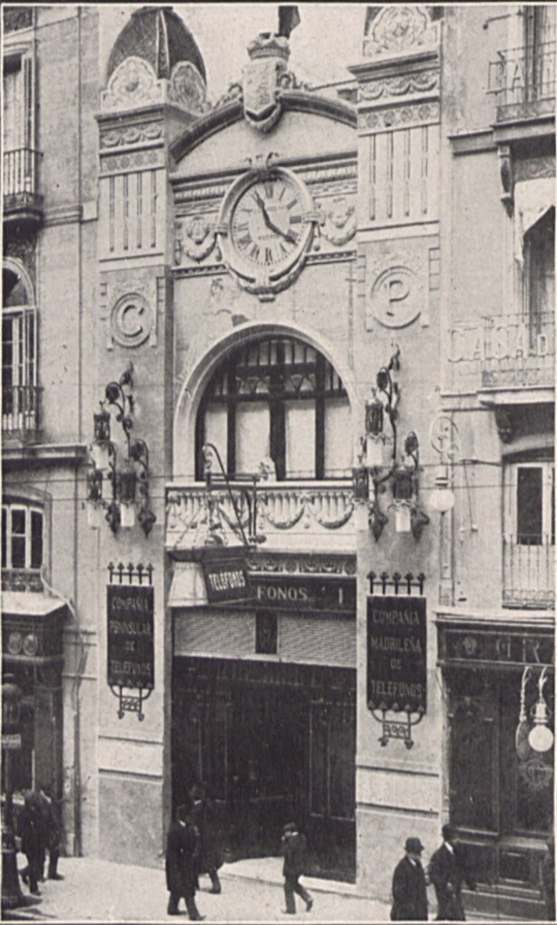 Miniatura de Fachada de la Compañía Peninsular de Teléfonos