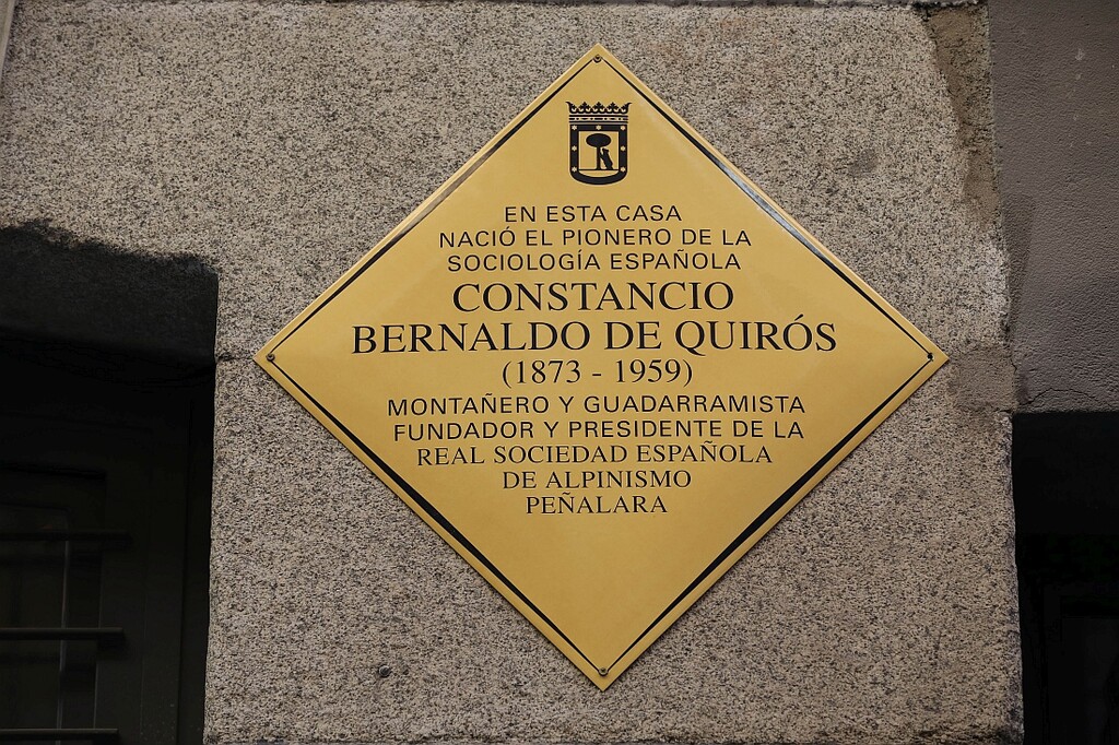 Miniatura de Constancio Bernaldo de Quirós
