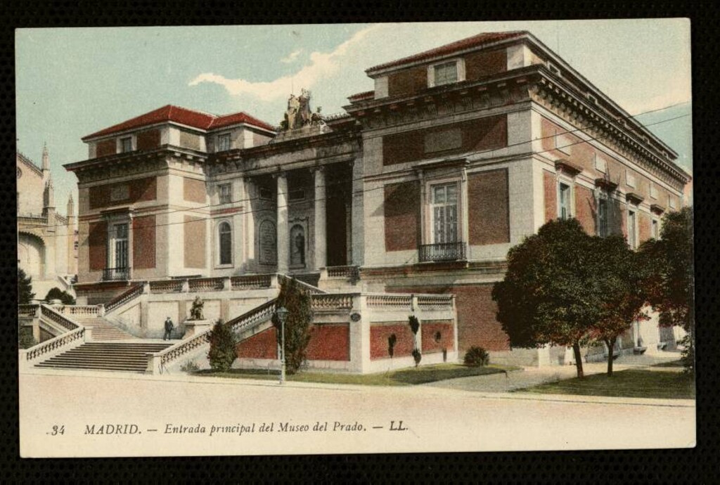 Miniatura de Entrada principal del Museo del Prado