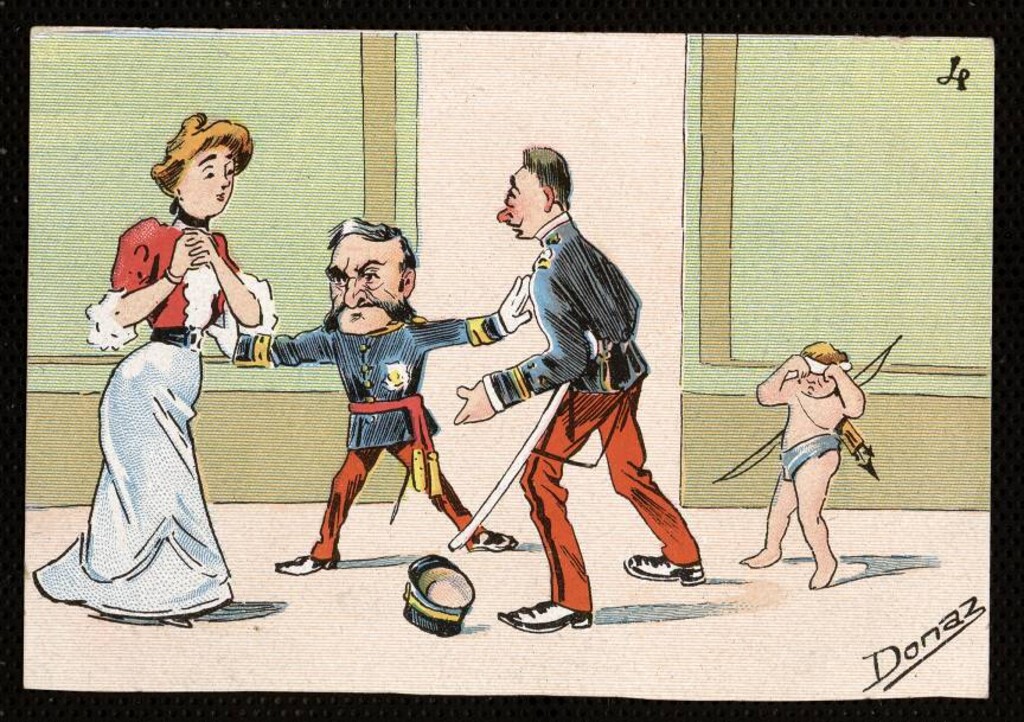 Miniatura de Riña de enamorados