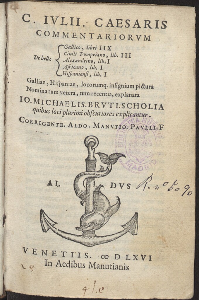 Miniatura de De bello Gallico