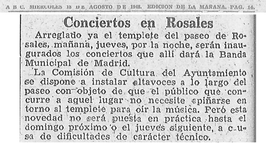 Miniatura de Conciertos en Rosales