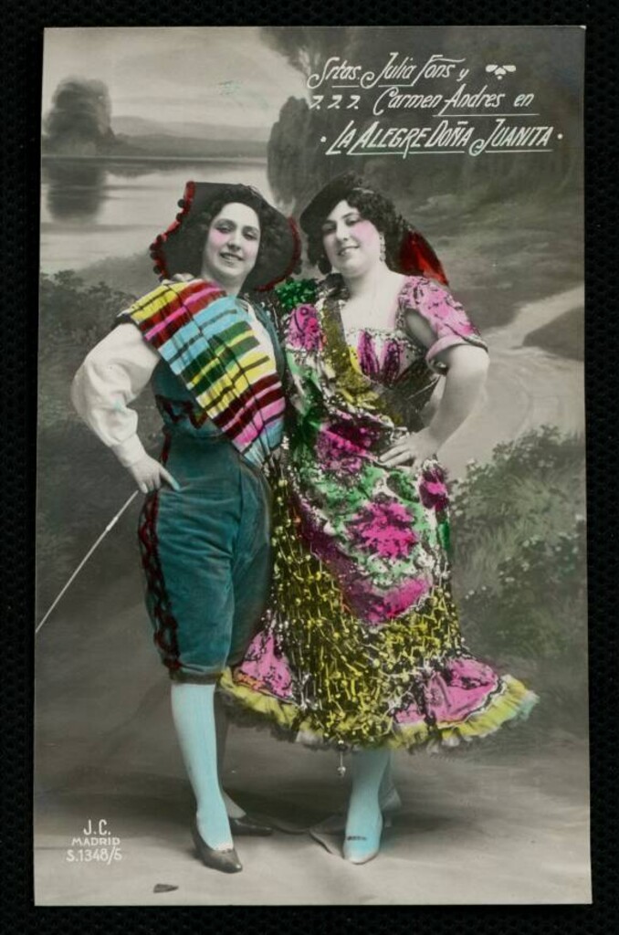 Miniatura de Representación de La alegre doña Juanita