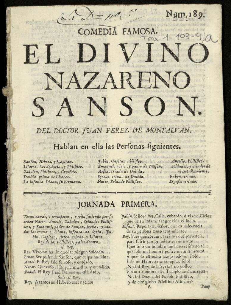 Miniatura de El divino nazareno Sansón