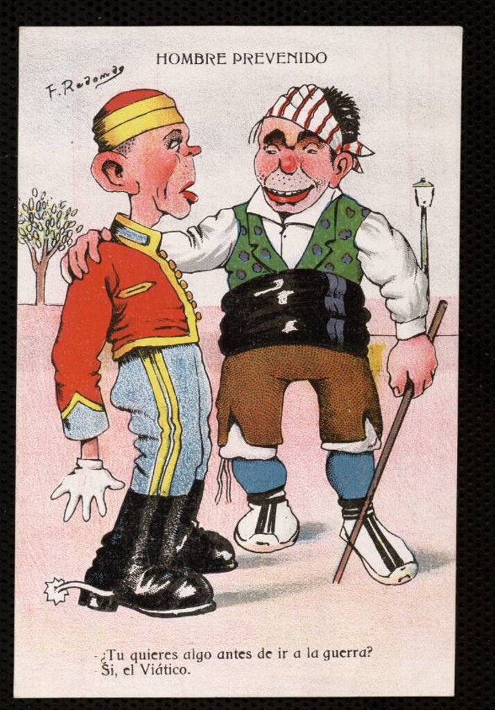 Miniatura de Hombre prevenido