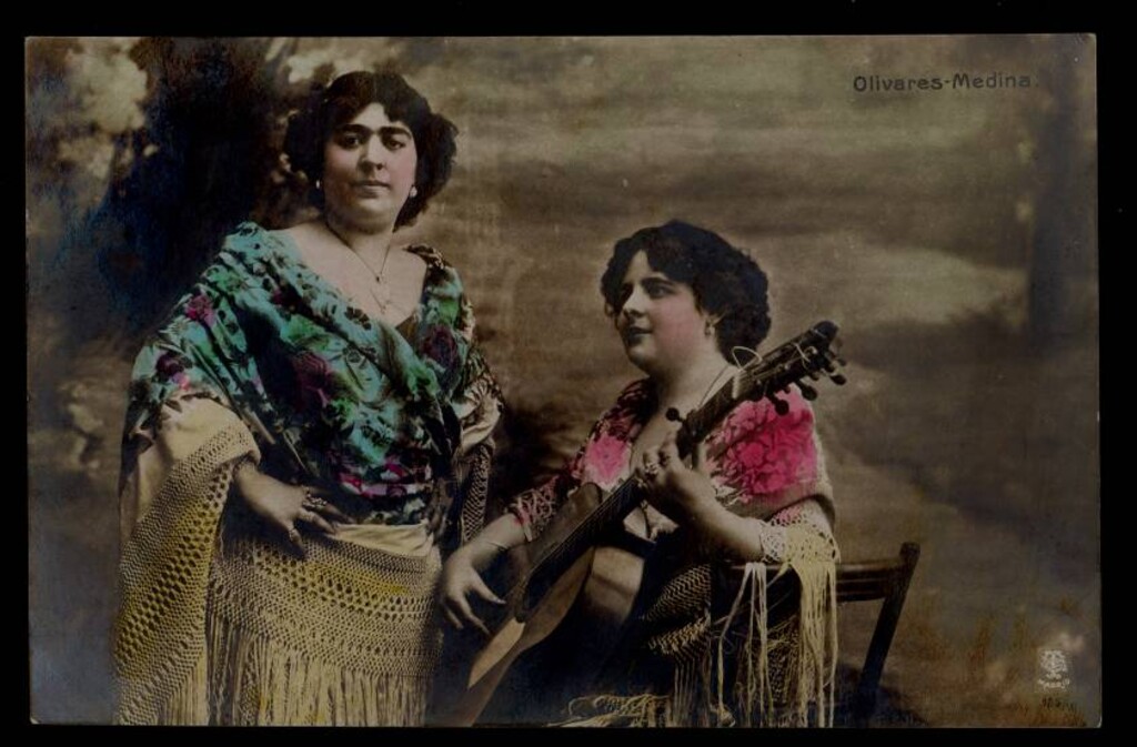 Miniatura de Señoritas Olivares y Medina