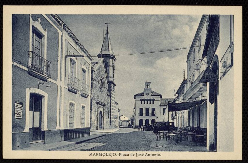 Miniatura de Marmolejo. Plaza de José Antonio