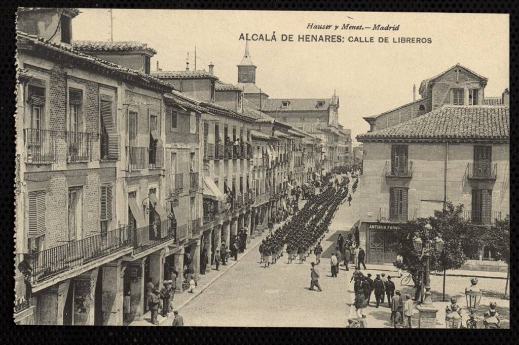 Miniatura de Alcalá de Henares. Calle de Libreros
