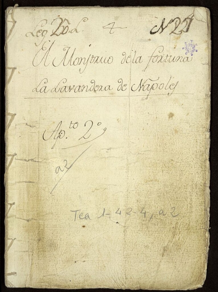 Miniatura de El Monstruo de la fortuna, la lavandera de Nápoles Felipa Catanea