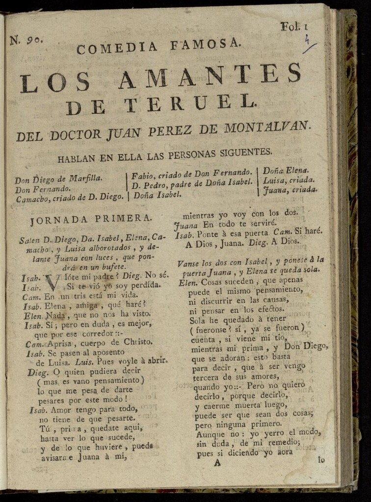 Miniatura de Los amantes de Teruel