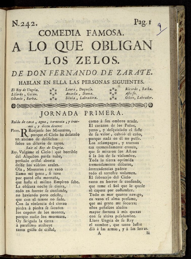 Miniatura de A lo que obligan los celos