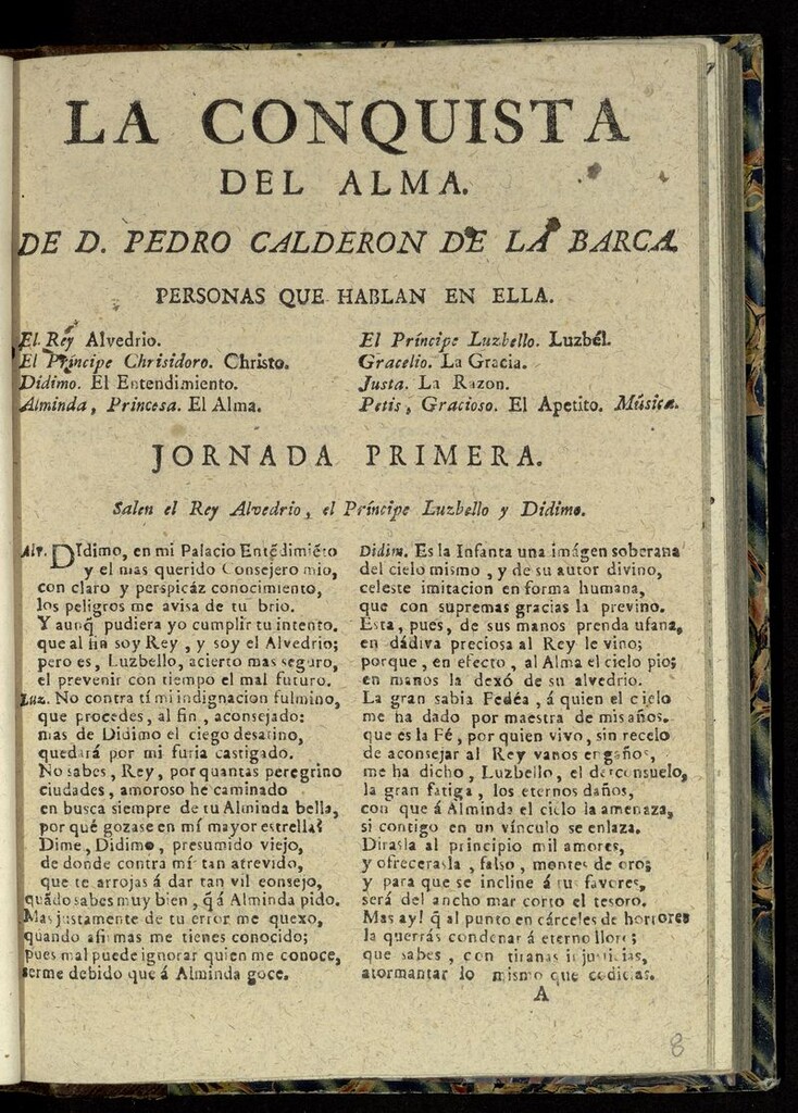 Miniatura de La conquista del alma