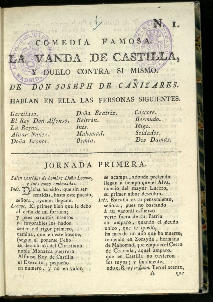 Miniatura de La banda de Castilla y duelo contra sí mismo
