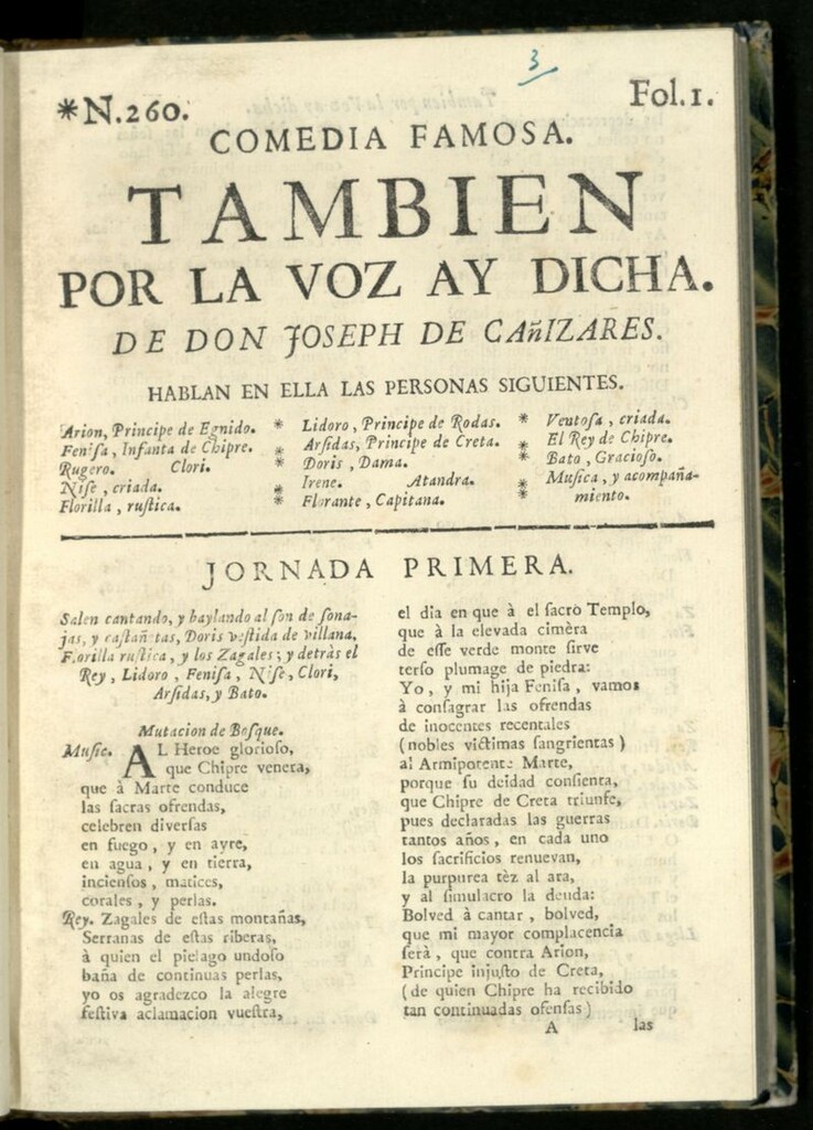Miniatura de También por la voz hay dicha