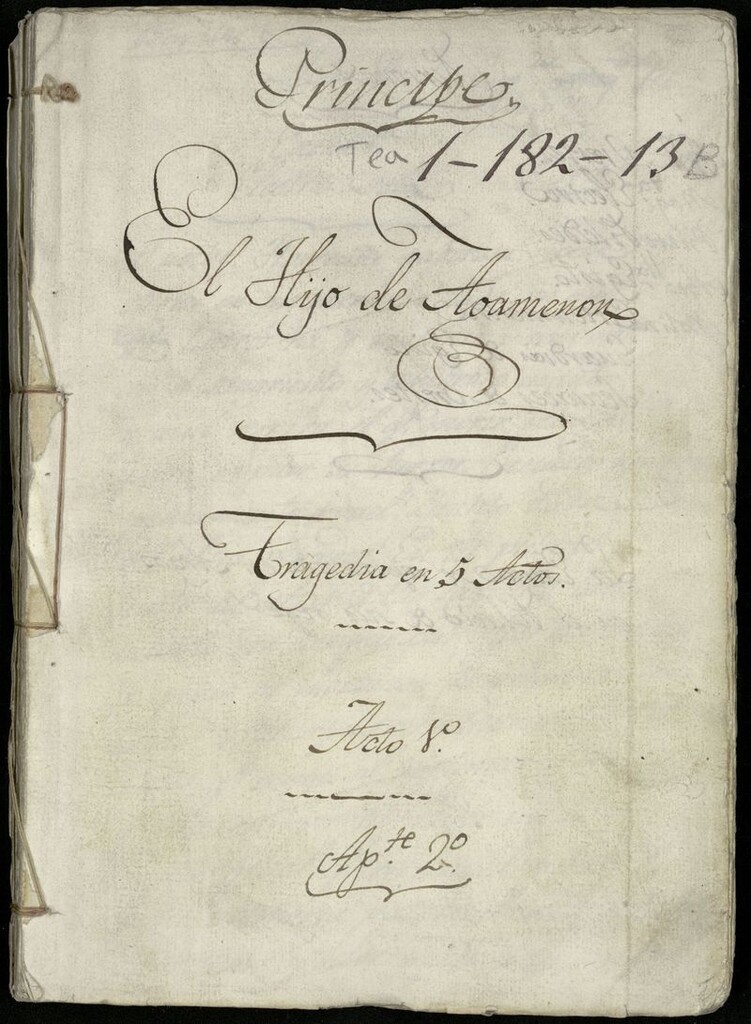 Miniatura de El hijo de Agamenón