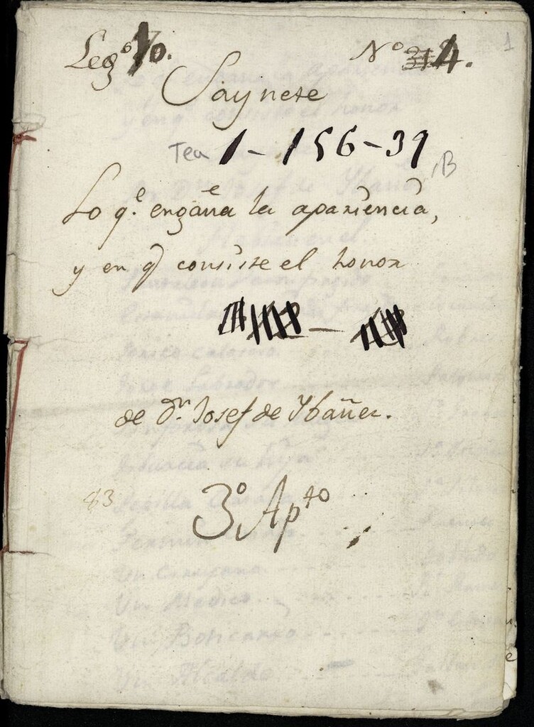 Miniatura de Lo que engaña la apariencia y en qué consiste el honor
