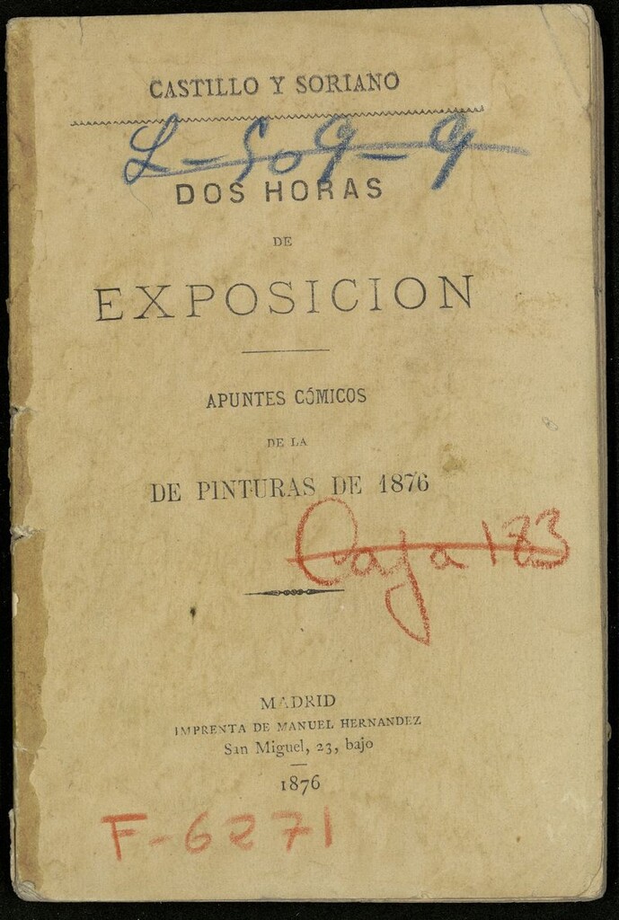 Miniatura de Dos horas de exposición. Apuntes cómicos de la de pinturas de 1876