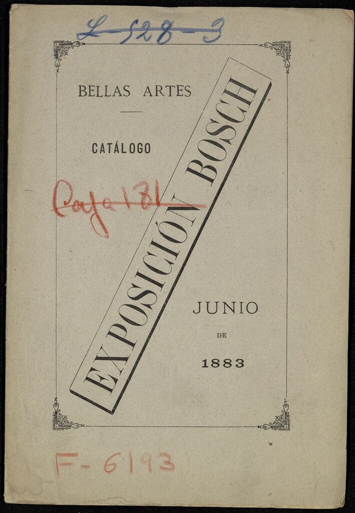 Miniatura de Exposición Bosch, junio de 1883