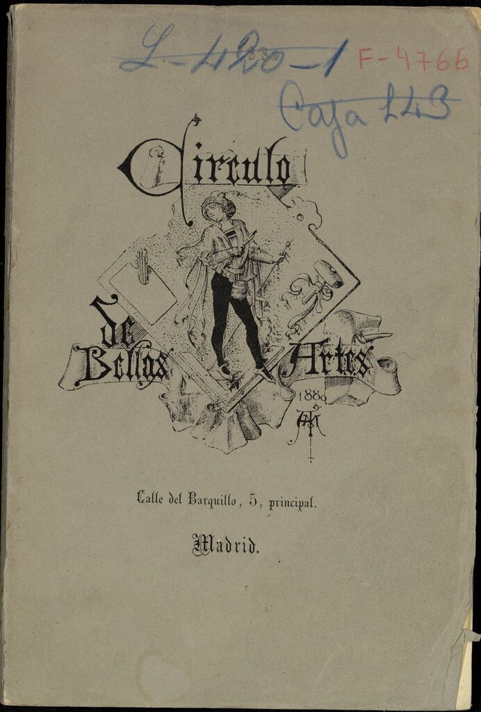 Miniatura de Apuntes de la primera exposición del Círculo de Bellas Artes
