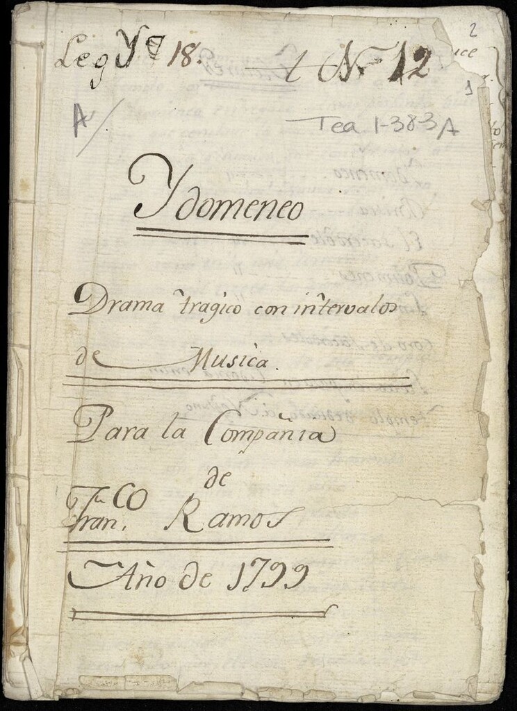 Miniatura de Idomeneo