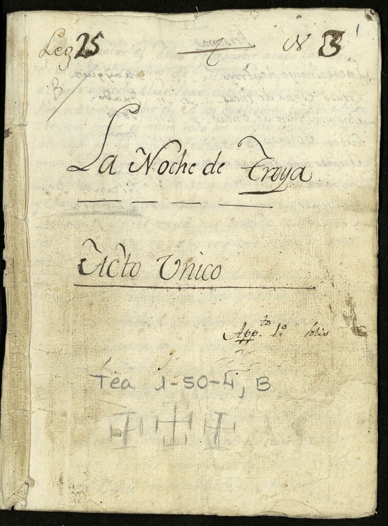 Miniatura de La noche de Troya