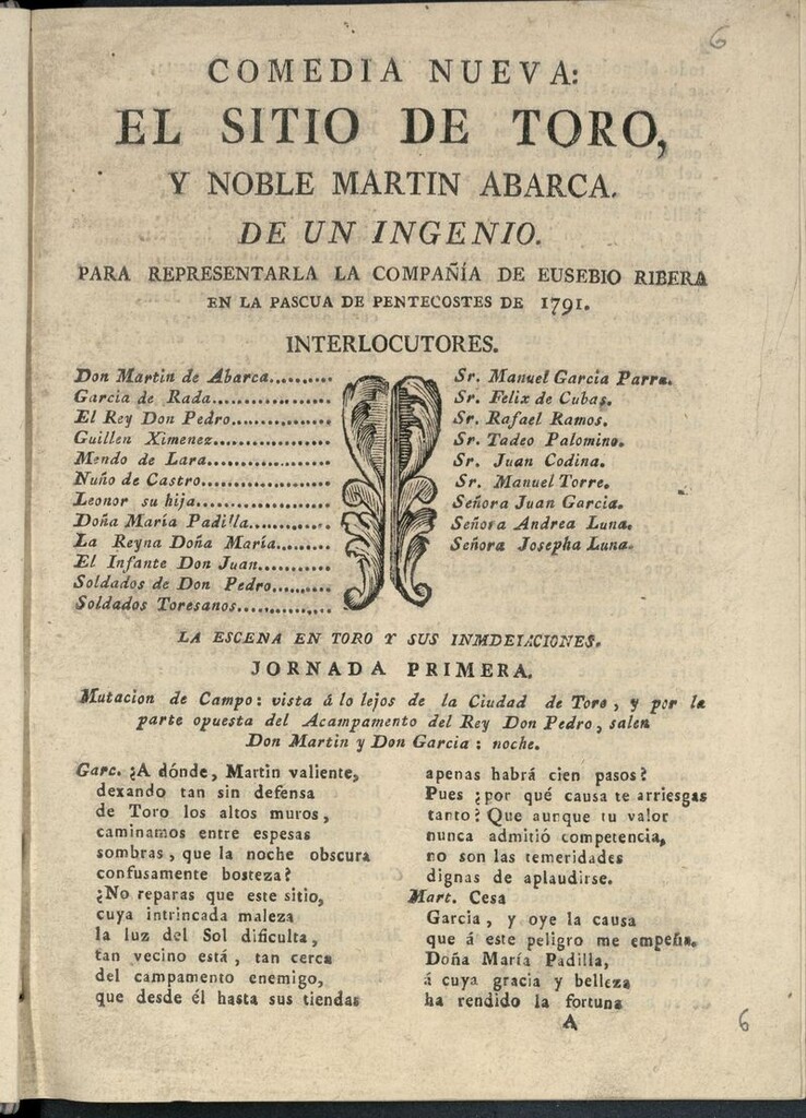 Miniatura de El sitio de Toro y noble Martín Abarca