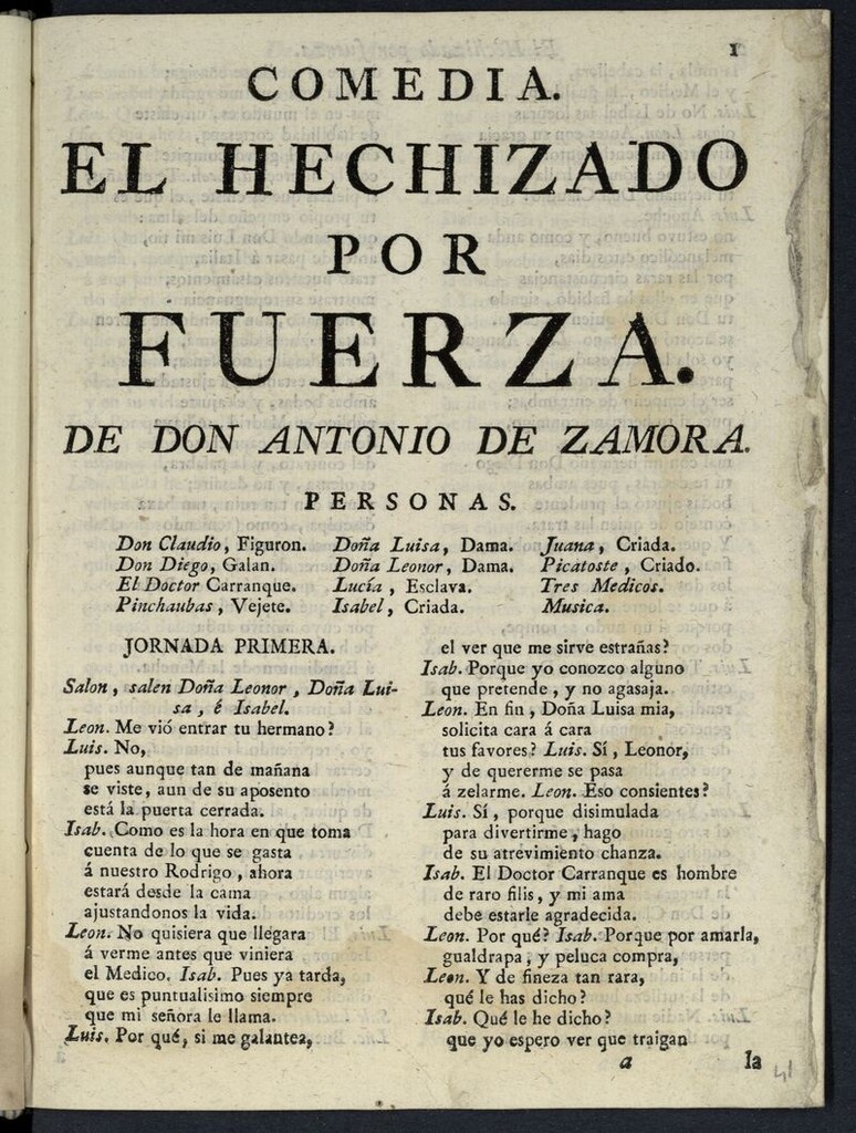 Miniatura de El hechizado por fuerza