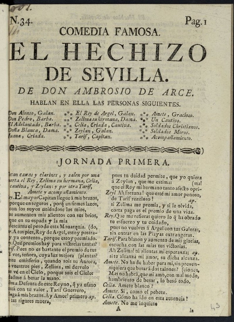 Miniatura de El hechizo de Sevilla