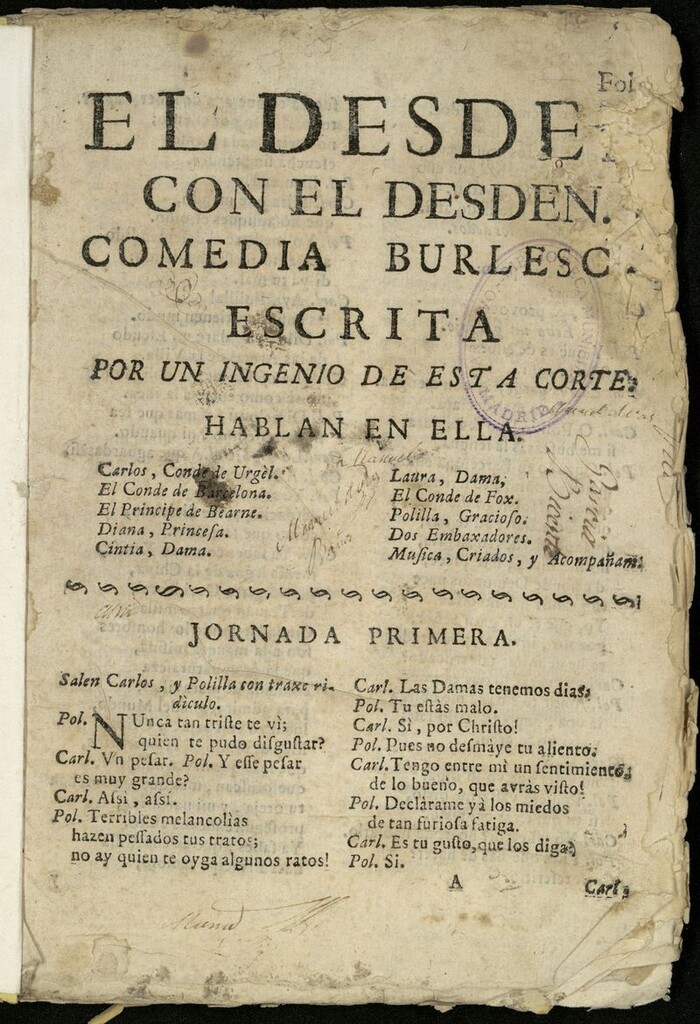 Miniatura de El desdén con el desdén