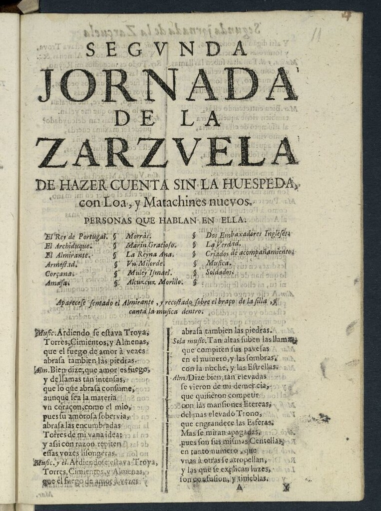 Miniatura de Hacer cuenta sin la huéspeda (segunda jornada)