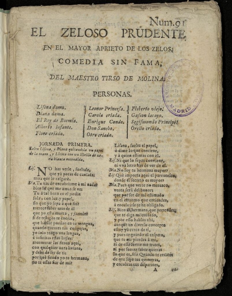 Miniatura de El celoso prudente