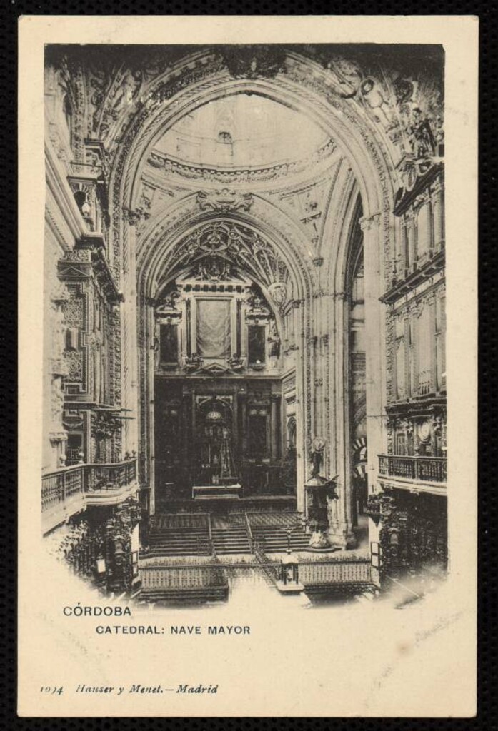 Miniatura de Córdoba. Catedral. Nave Mayor