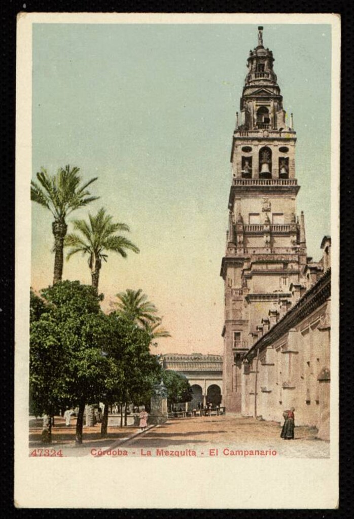 Miniatura de Córdoba. La Mezquita. El campanario