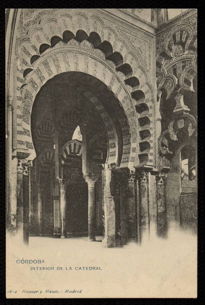 Miniatura de Córdoba. Interior de la catedral