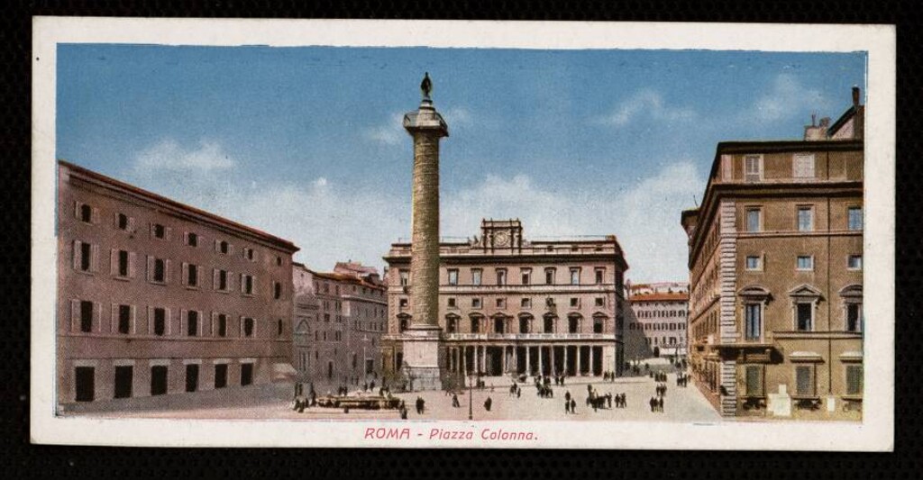 Miniatura de Roma. Piazza Colonna
