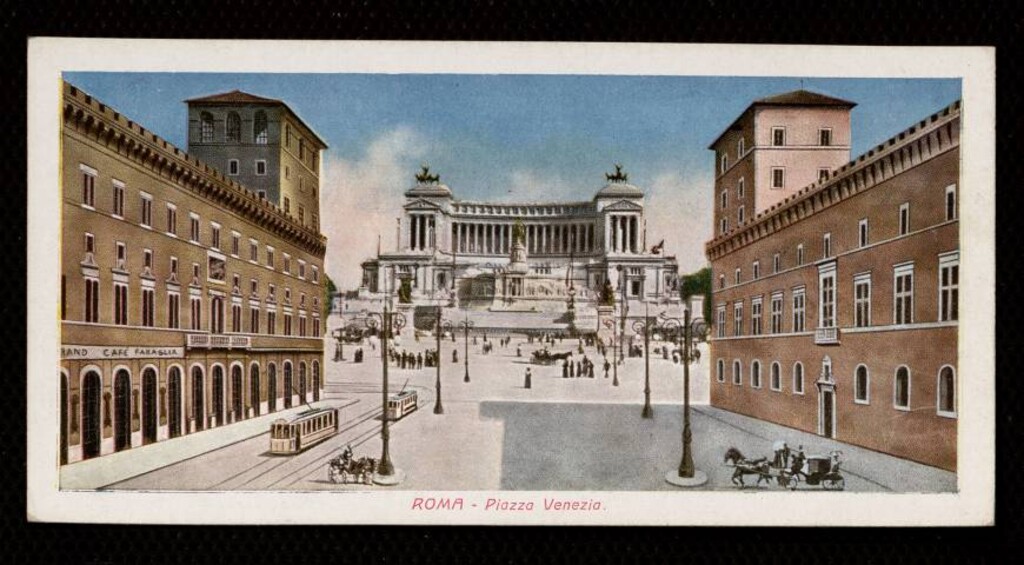 Miniatura de Roma. Piazza Venezia