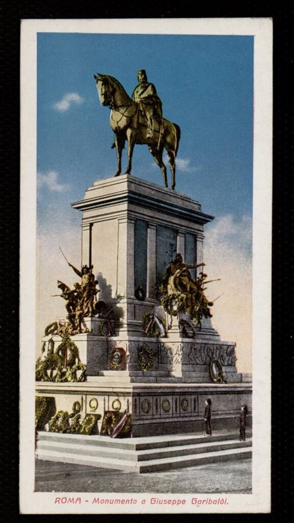 Miniatura de Roma. Monumento a Giuseppe Garibaldi