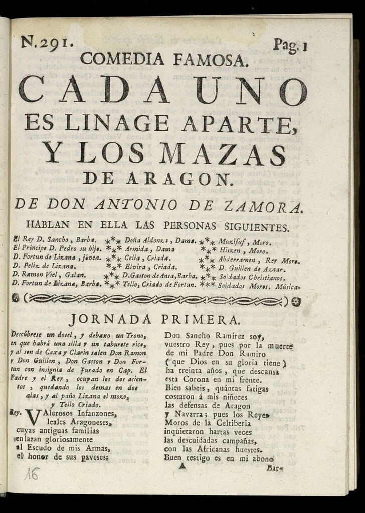 Miniatura de Cada uno es linaje aparte y los mazas de Aragón