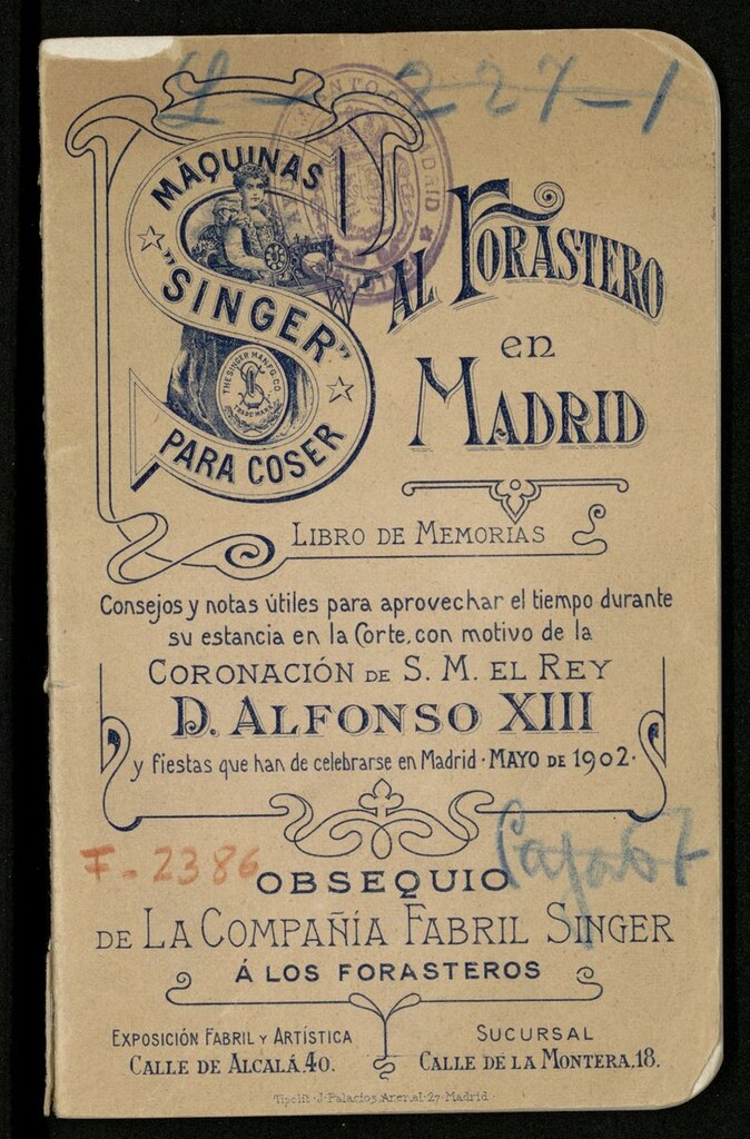 Miniatura de Al forastero en Madrid